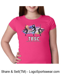Next Level Youth Girls Cotton Princess T-Shirt Design Zoom