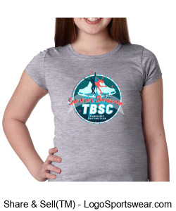 Next Level Youth Girls Cotton Princess T-Shirt Design Zoom