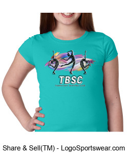 Next Level Youth Girls Cotton Princess T-Shirt Design Zoom